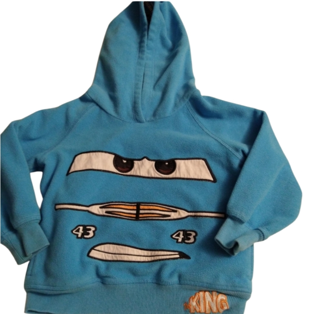 6/$15 Size 12M Blue 43 Dinoco Superbird Disney Pixar car sweater